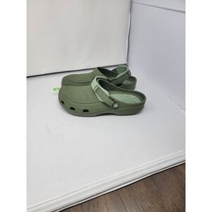 Crocs Yukon Vista II LiteRide Clogs Men Green Size 11 New with Tags